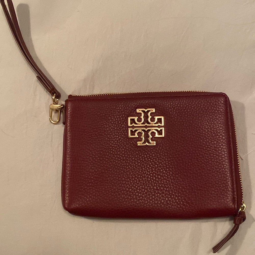 Tory Burch Britten Large Zip Pouch